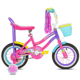12 In. Let You Be You Unicorn Bike . Pink and Purple