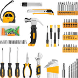 Tool Set:Tool Kit with 8V Cordless Drill,Tool Box with Drill,Hand Drill Set for Men & Women,Home Tool Kits for House Repair,Handyman,DIY 126 Piece