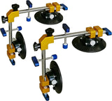Angle 90 Degree Countertop Seam Setter with 6" Suction Cup for Seam Joining & Leveling/Professional Countertop, granite . Stone, Marble Slab Installation. (2 PACK) (6" seam setter)