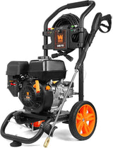 Gas Pressure Washer, 3400 PSI, 2.7 GPM, 212cc Engine, CARB Compliant