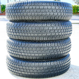Set of All-Season Tires – Fits 1988–1992 Toyota Corolla LE, 1995–1996 Toyota Tercel DX