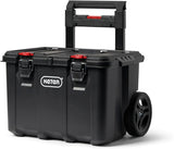 Stack-n-Roll Modular Tools Organizer for Garage Storage and DIY, 3 Piece Resin Rolling Tool Box System for Small Parts