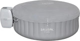 Inflatable Hot Tub Spa (71" x 26") | Portable Hot Tub with 2 Covers (1 Energy-Efficient Thermal Cover and 1 Standard Cover) | Fits Up to 2-4 Persons | Black