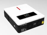 3600W Hybrid Pure Sine Wave Power Inverter with 120A MPPT Solar Charger .dc 24V to ac 110v 60HZ Solar Converter for Home,Car &Cabin (DC24V(Range20V-30V) 3600VA)