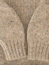 Gentle Dog Series Alpaca-Wool Tweed Pet Sweater