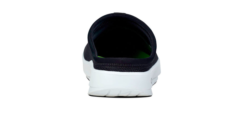 Men’s OOcoozie Sport Mule – White Black (SALE)