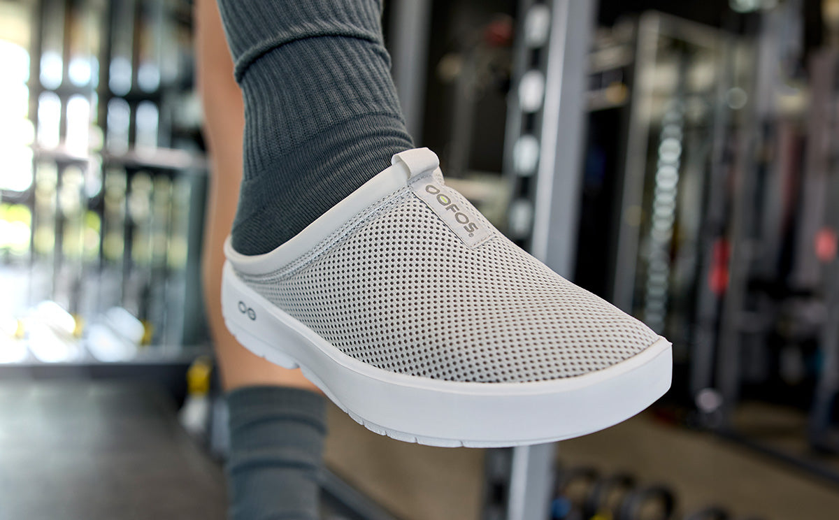 Women’s OOcoozie Sport Mule – Gray (FINAL SALE)