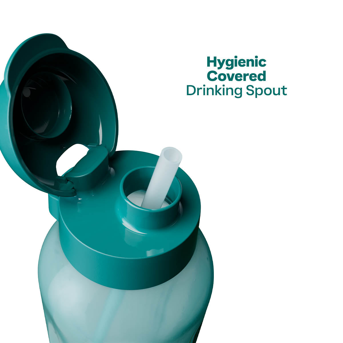 Tupperware? AquaVibe? Water Bottle | 40 oz. / 1.2 L (Green)
