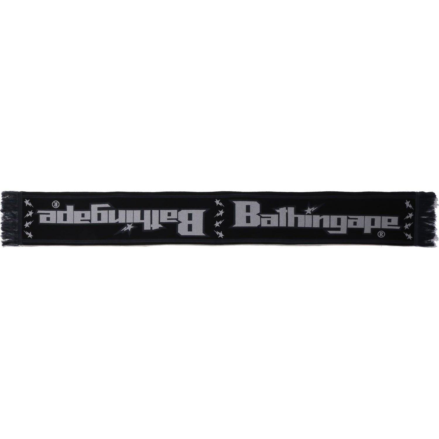 BAPE LOGO JACQUARD SCARF