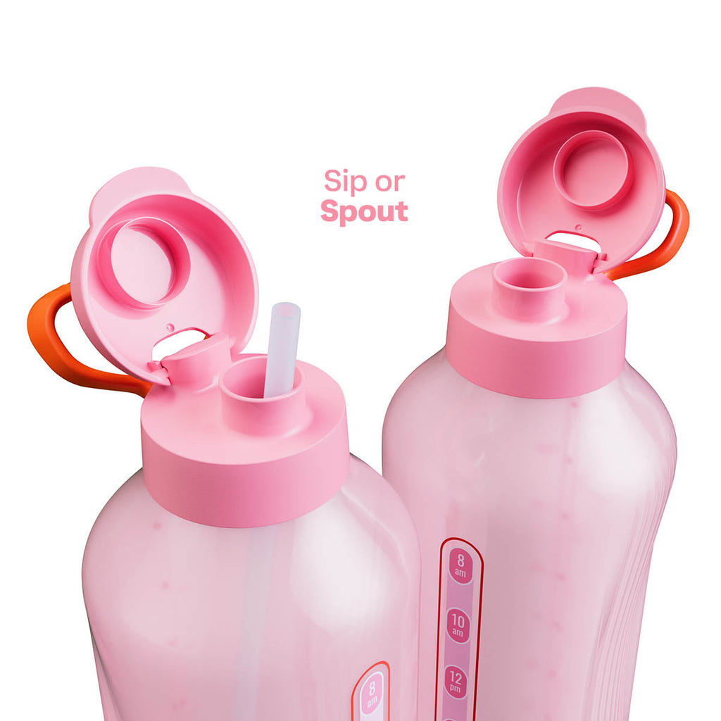 Tupperware? AquaVibe? Water Bottle | 67 oz./2 L (Pink)
