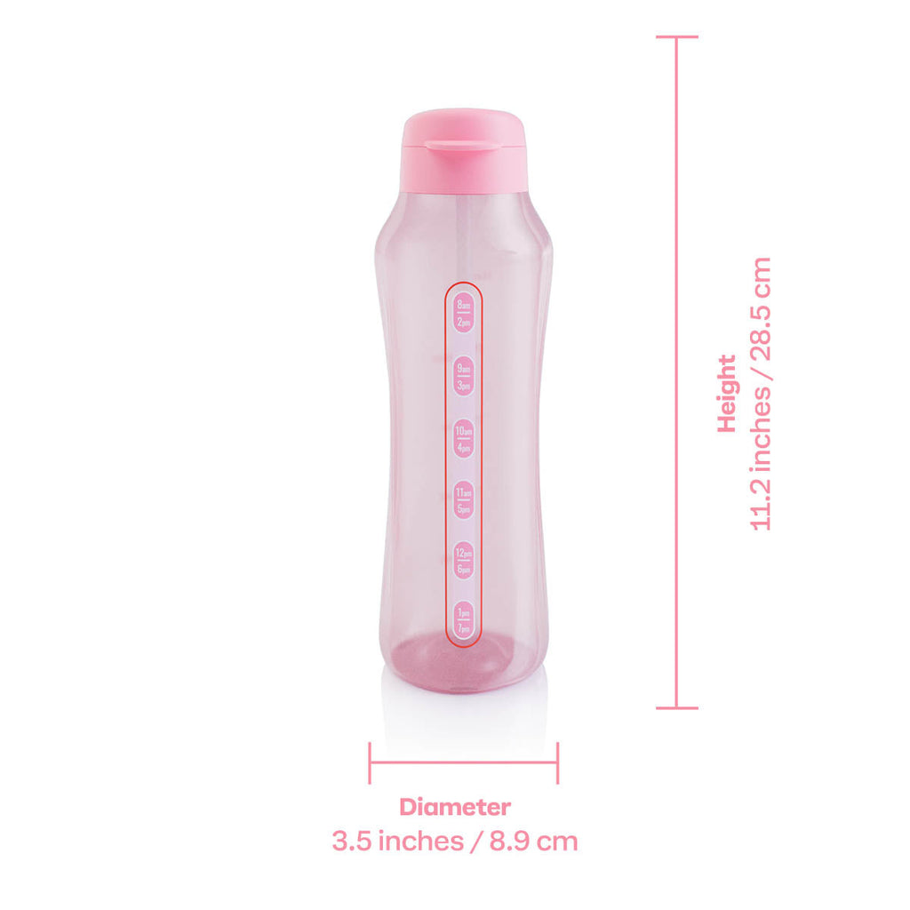 Tupperware? AquaVibe? Water Bottle | 40 oz. / 1.2 L (Pink)