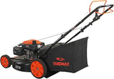 22 in. 201cc Select PACE 6 Speed CVT High Wheel RWD 3-in-1 Gas Walk Behind Self Propelled Lawn Mower, Black