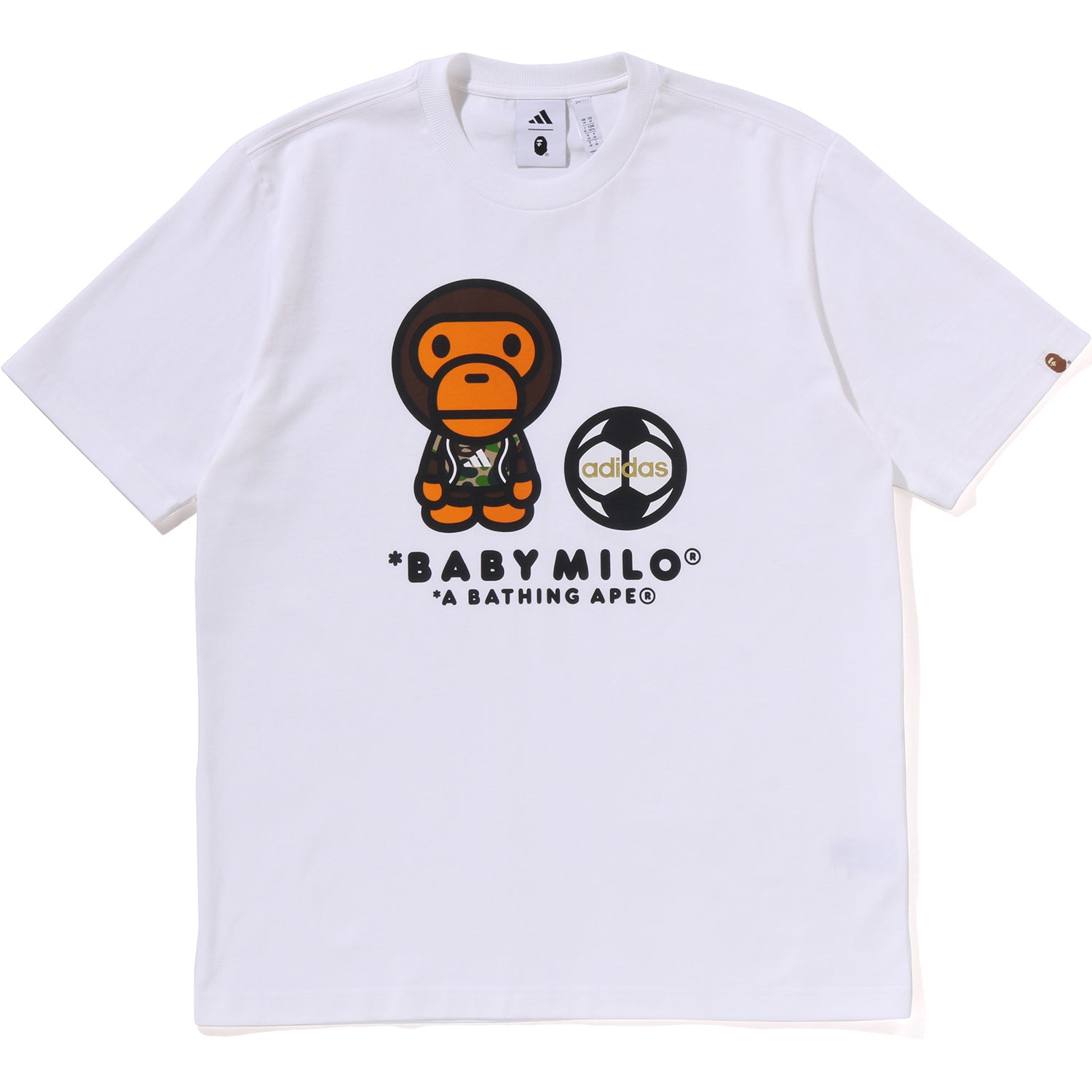 BAPE X ADIDAS – BABY MILO TEE MENS