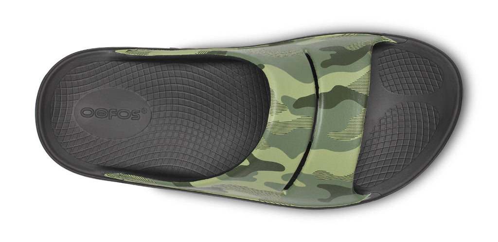 Women’s OOahh Sport Slide Sandal – Green Camo