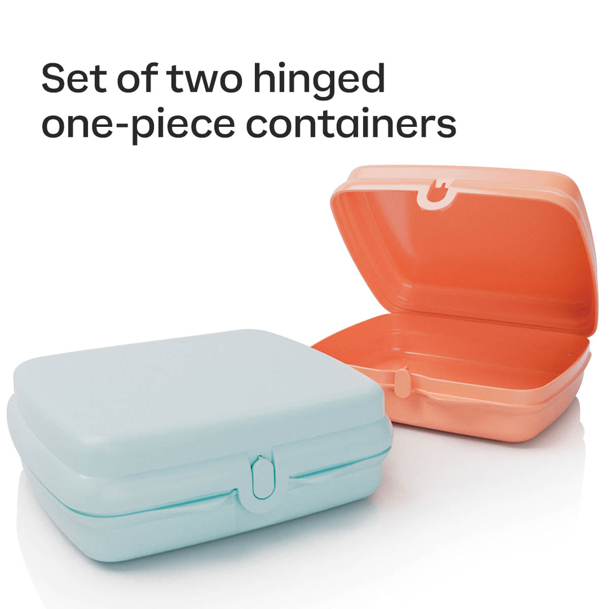 Tupperware? Sandwich Keepers – 2 Easy-Open Lunch Boxes for Kids