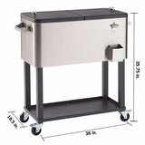 Stainless Steel Cooler with Cover (100 Quart)