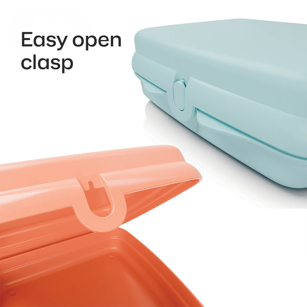 Tupperware? Sandwich Keepers – 2 Easy-Open Lunch Boxes for Kids