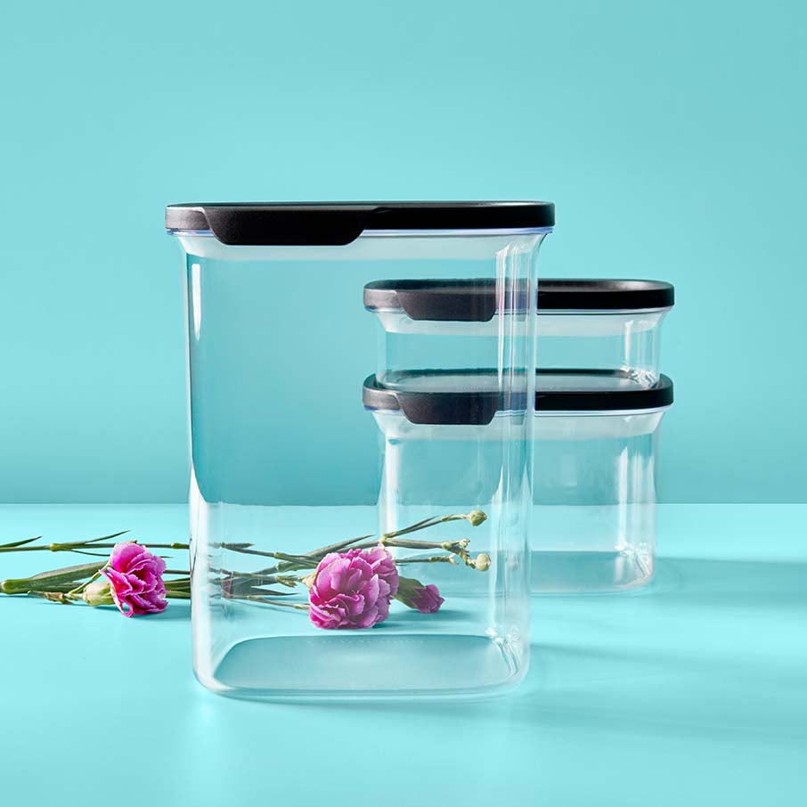 Tupperware? Ultra Clear Square | 5-piece Set