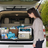 8-Quart Nomad Traveling Slow Cooker in Tan