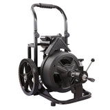Drain Snake Commercial w/Attachments 100' Electric Sewer
