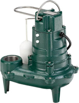Sewage Pump, 1/2 HP Automatic – Heavy-Duty Submersible Sewage, Effluent or Dewatering Pump