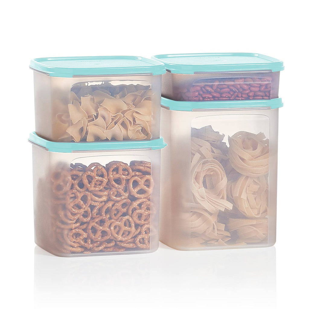 Tupperware? Modular Mates? 4-Piece Set | Square | Food Storage Containers