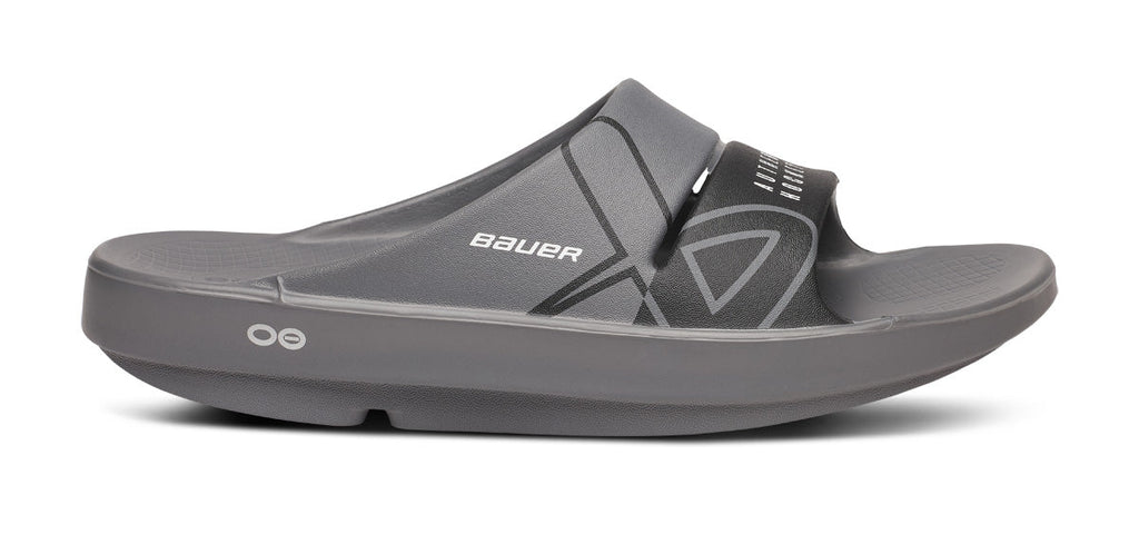 BAUER/OOFOS Women’s OOahh Sport Slide Sandal ?C Slate