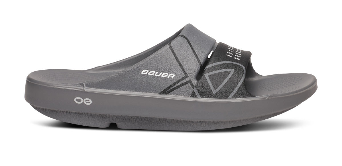 BAUER/OOFOS Women’s OOahh Sport Slide Sandal ?C Slate