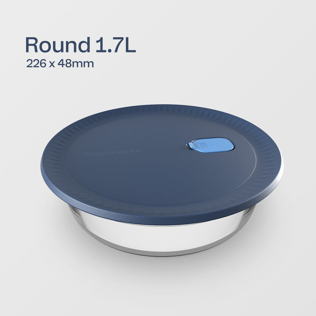 Tupperware Voila? Glass Round Bakeware | Airtight Food Storage Dish