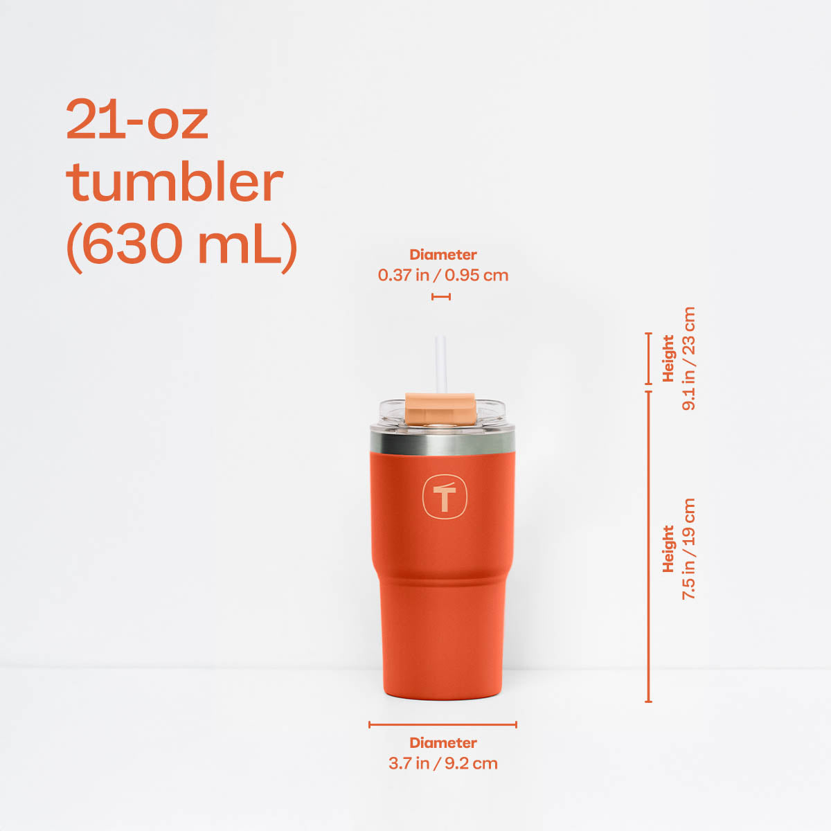 Tupperware? big T Tumbler | 21oz / 630ml