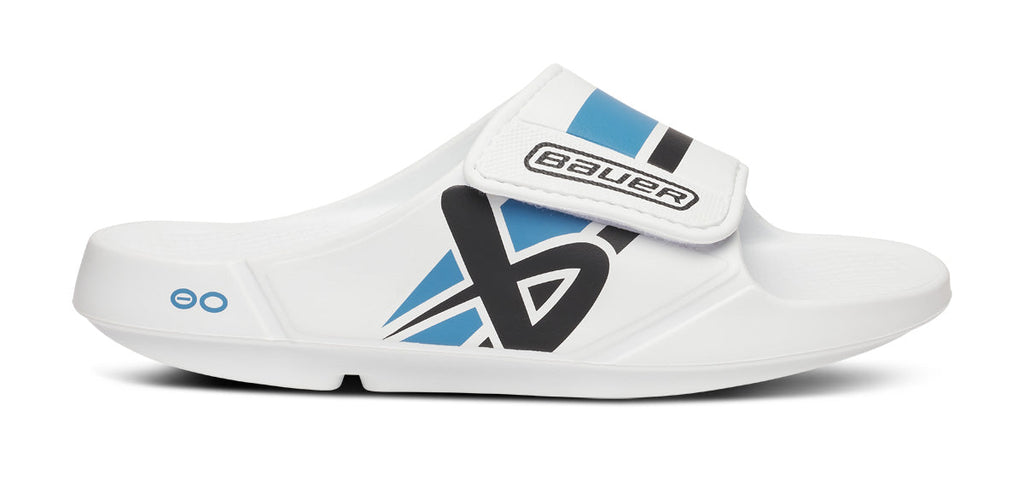 BAUER/OOFOS Women’s OOahh Sport Flex Sandal ?C White