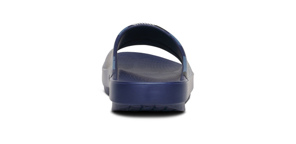 FJ X OOFOS Women’s OOahh Sport Slide Sandal – Navy Camo