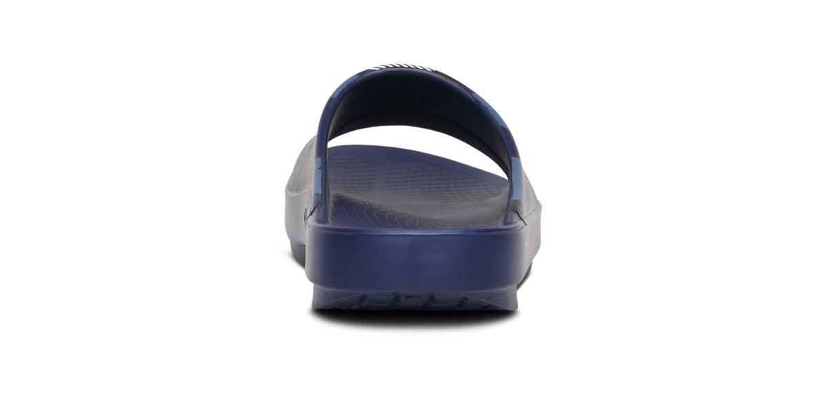 FJ X OOFOS Women’s OOahh Sport Slide Sandal – Navy Camo