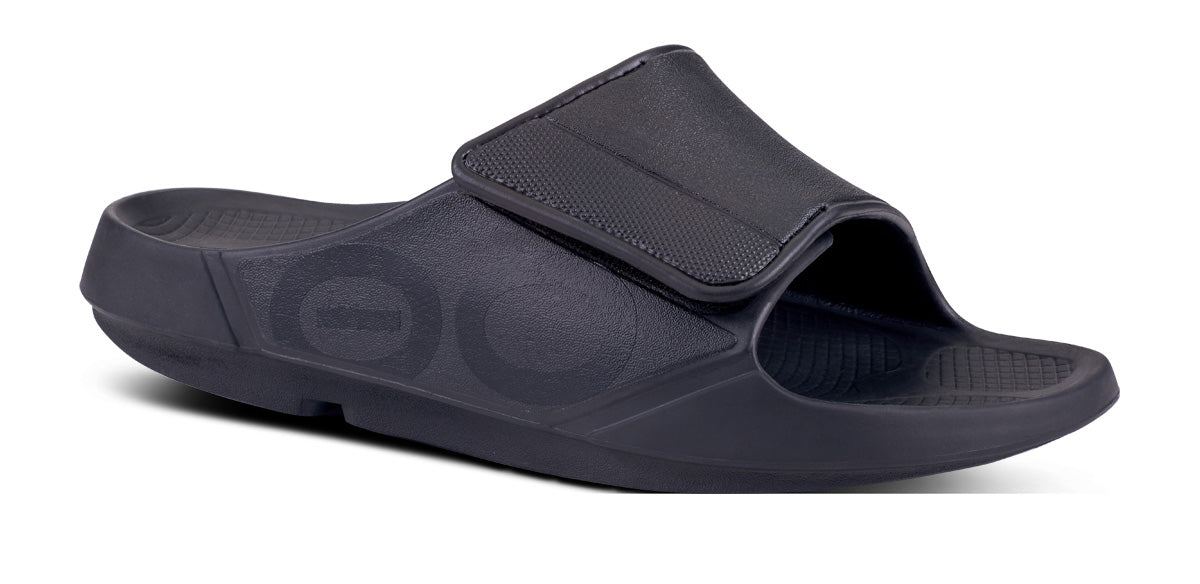 Women’s OOahh Sport Flex Sandal – Matte Black
