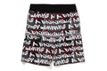 BAPE GRAFFITI CHECK SWEAT SHORTS MENS