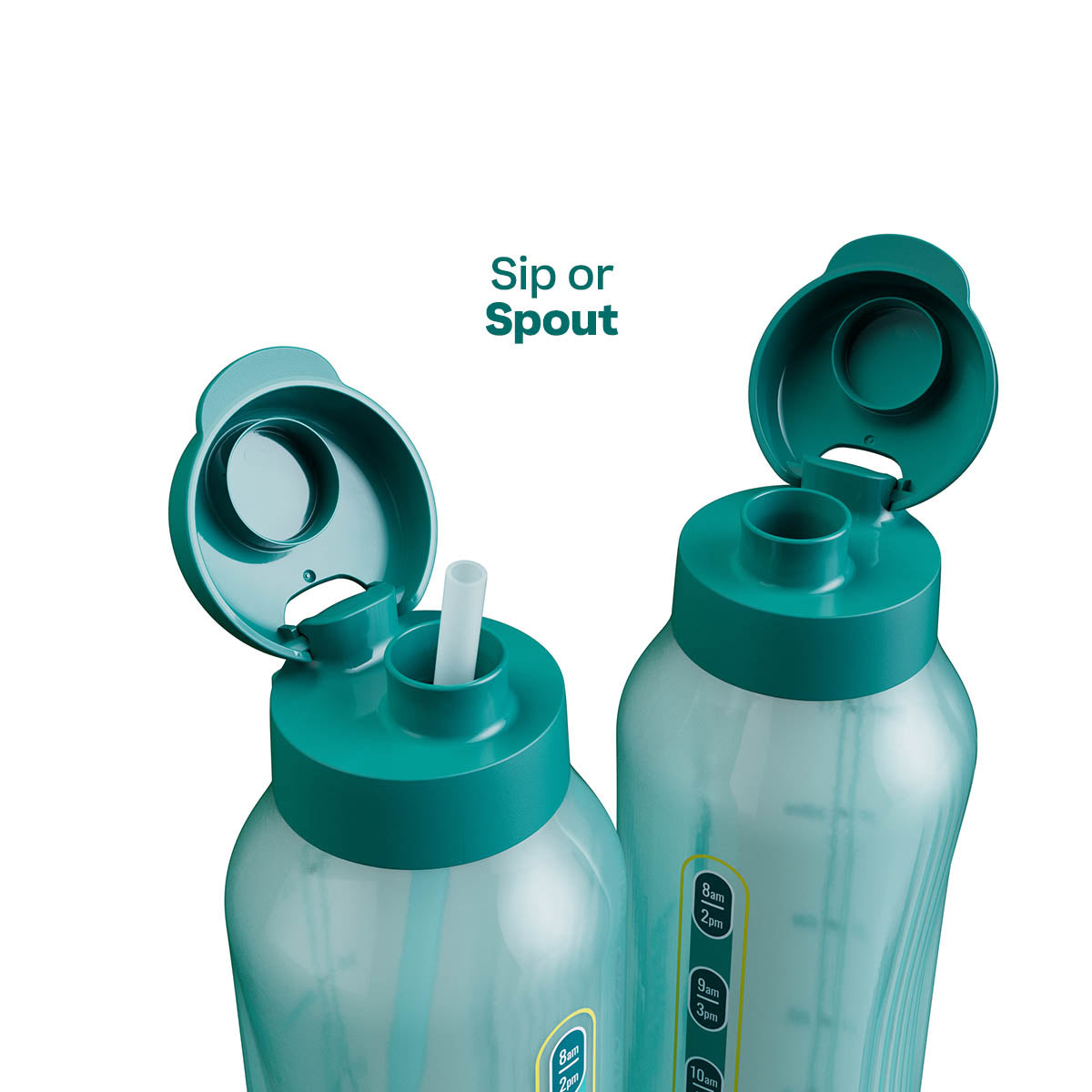 Tupperware? AquaVibe? Water Bottle | 40 oz. / 1.2 L (Green)