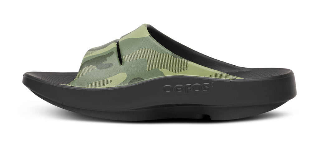 Women’s OOahh Sport Slide Sandal – Green Camo