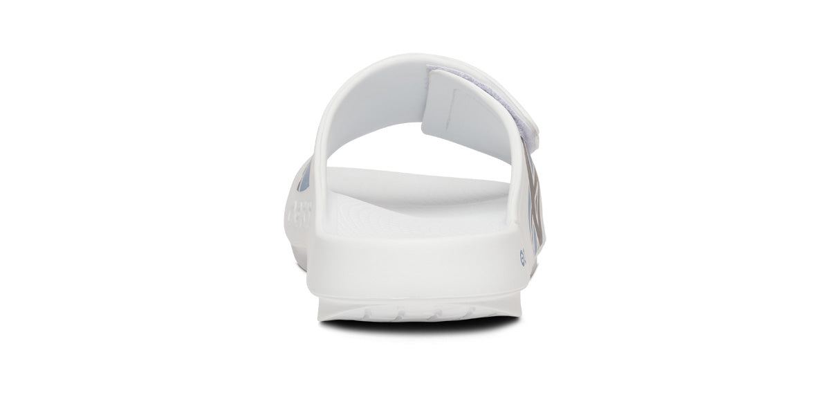 BAUER/OOFOS Women’s OOahh Sport Flex Sandal ?C White