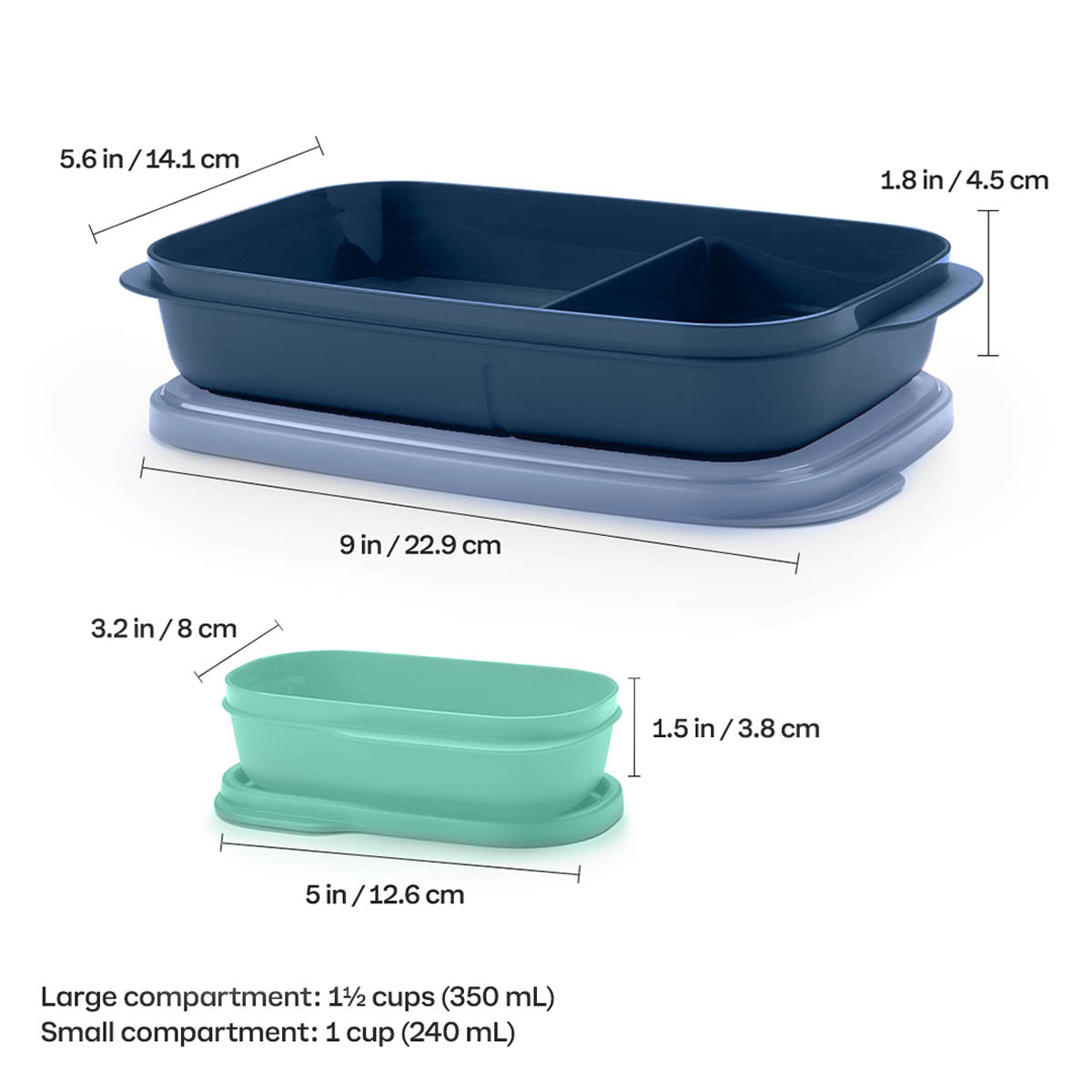 Slim Lunch Container