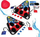 Fun Pool Game for Adults and Family | Stonne Skipping Meets Swimming Pool Cornhole Game Floating | Fun For All Ages, Easy Setup, Well Made | Portable Water and Lake Toy |