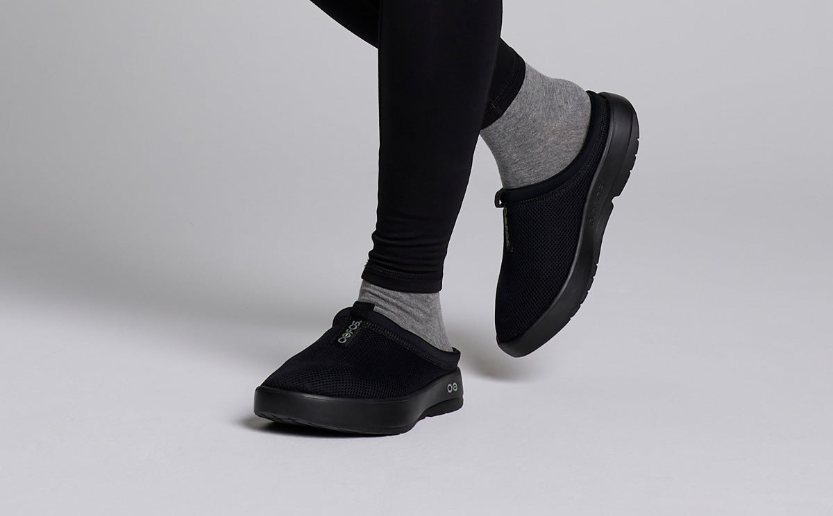 Men’s OOcoozie Sport Mule – Black (SALE)