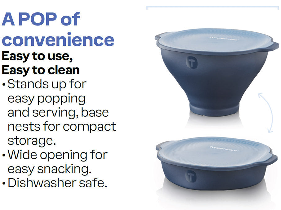 Tupperware? WOW Pop Microwave Popcorn Maker