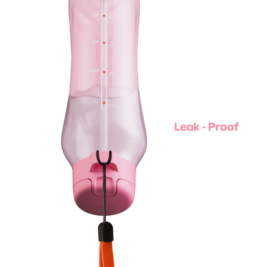 Tupperware? AquaVibe? Water Bottle | 40 oz. / 1.2 L (Pink)