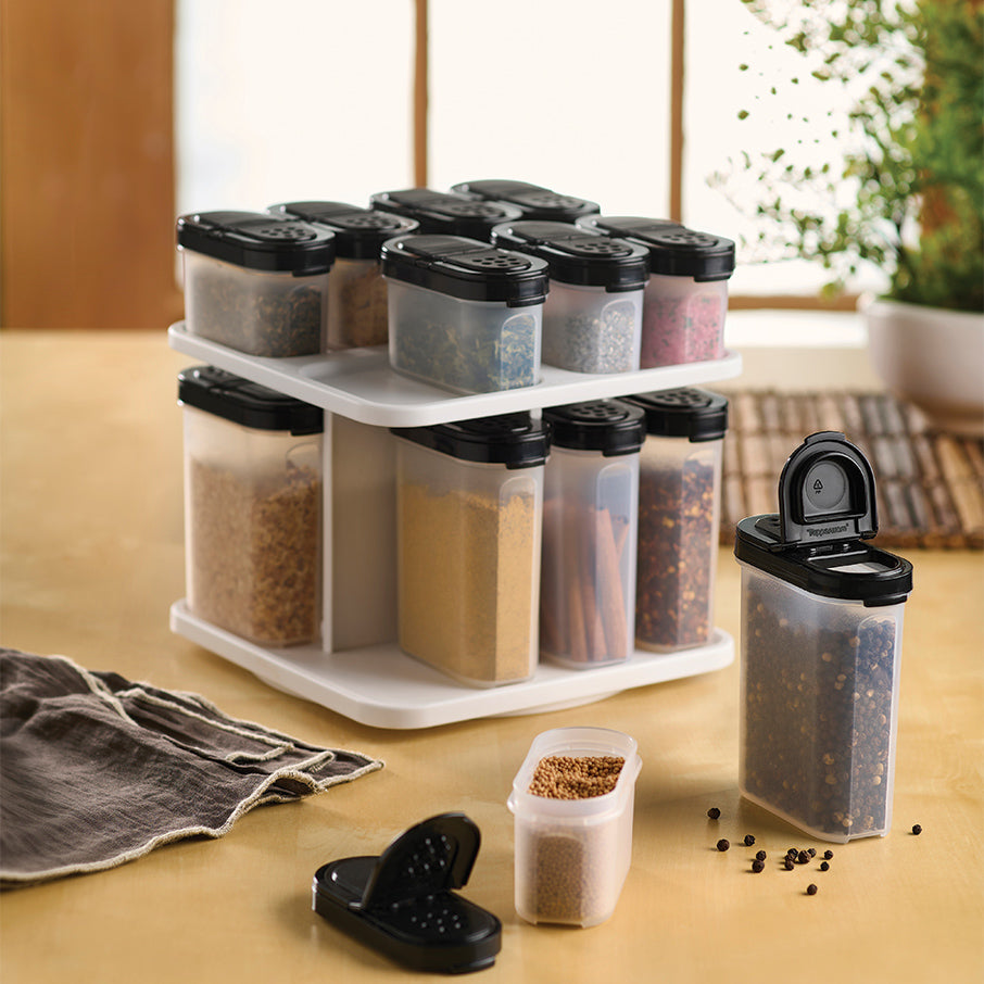 Tupperware? Spice Carousel Set | 17-pc with Small and Large Shakers