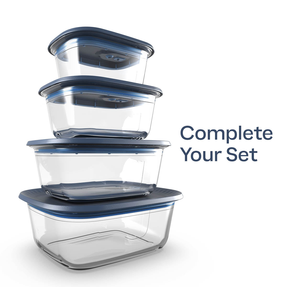 Tupperware Voila? Glass Food Storage Container | Rectangular Small