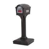 Classic Black Plastic Mailbox
