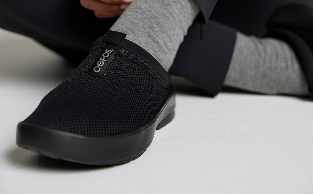 Women’s OOcoozie Sport Mule – Black (SALE)