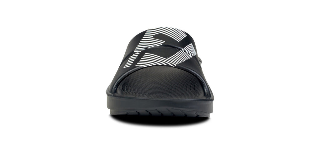 FJ X OOFOS Women’s OOahh Sport Slide Sandal – Black