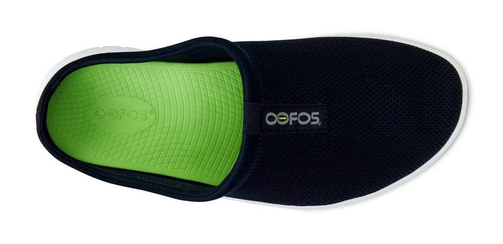 Men’s OOcoozie Sport Mule – White Black (SALE)