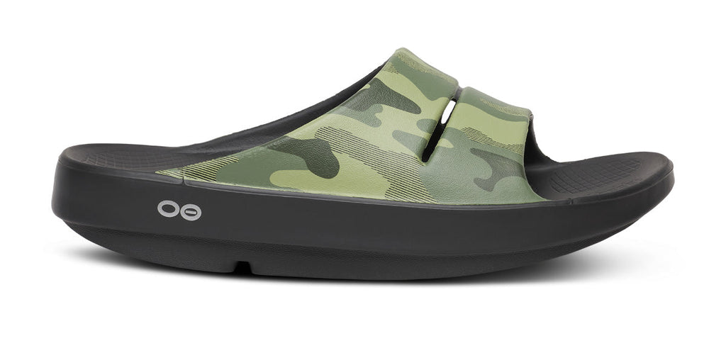 Women’s OOahh Sport Slide Sandal – Green Camo